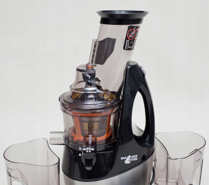 Wyciskarka wolnoobrotowa Berlinger 800W mocna sokowirówka 3 sita duży