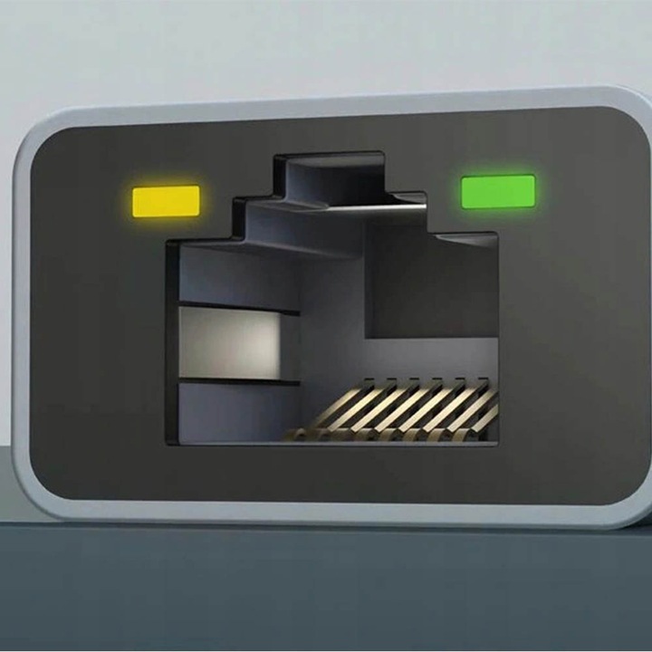 ADAPTER PRZEJŚCIÓWKA USB ETHERNET LAN RJ45 HUB KARTA SIECIOWA 1000MBPS