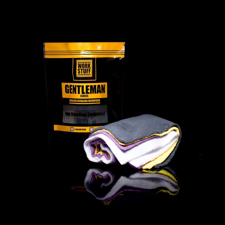 WORK STUFF Gentleman 4 Color Pack Zestaw Mikrofibr 40x40cm Bez Obszycia