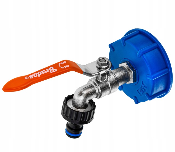 KRAN DO MAUZERA ZAWÓR DO MAUZERA 1000 NA WĄŻ 1/2’’ ZAWÓR CZERPALNY