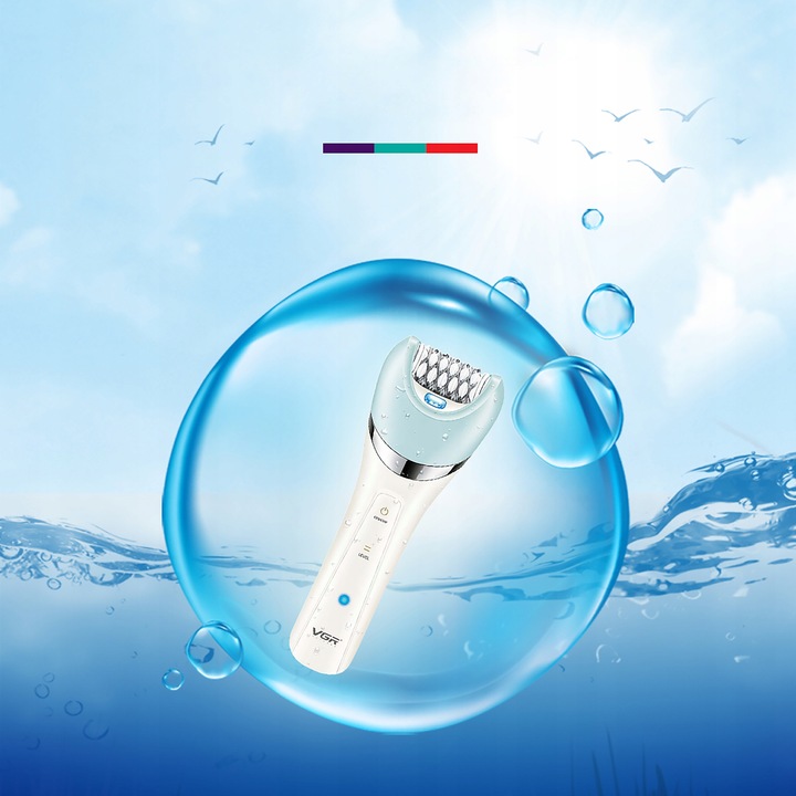 DEPILATOR DLA KOBIET GOLARKA DAMSKA DO NÓG PACH BIKINI CIAŁA PEELING