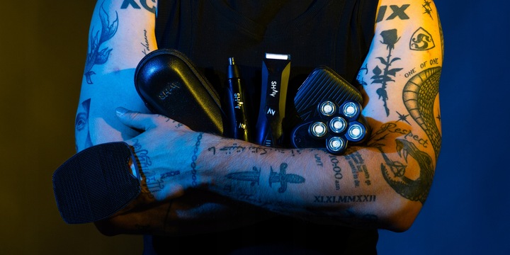 SHAV Handler Golarka Elektryczna Męska | Maszynka do Golenia Brody