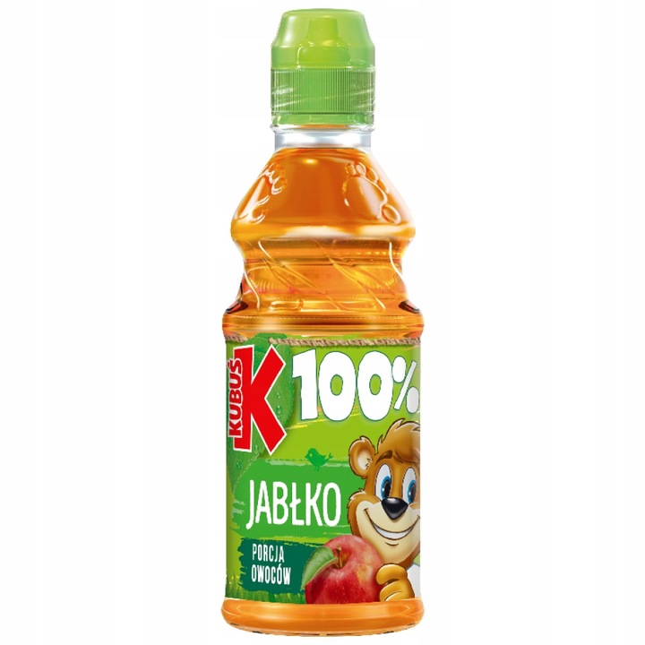 Sok 100% Kubuś Jabłko z soku jabłkowego 12x300ml