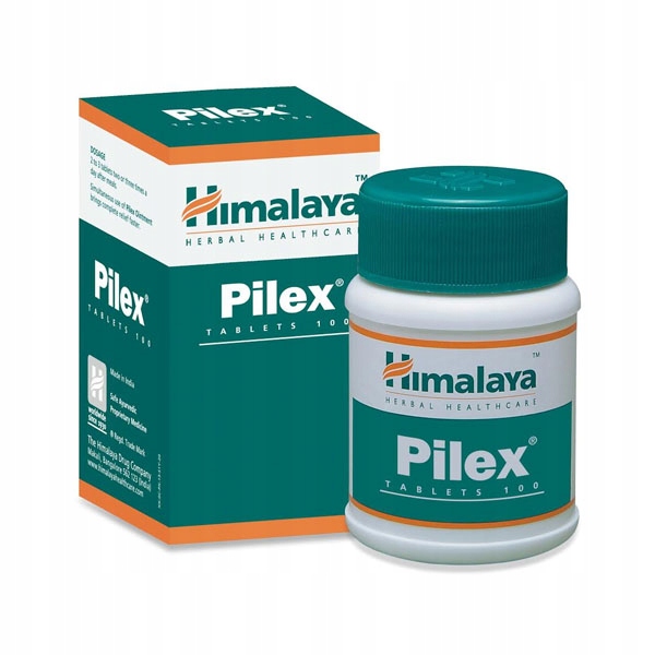Himalaya Pilex Wsparcie Układu Żylnego Regulacja Ciśnienia 100 Tabletek