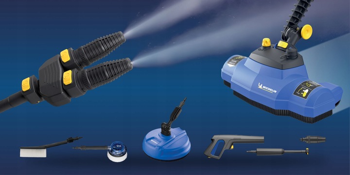 Myjka ciśnieniowa samozasysająca MICHELIN 1600W ALUMINIOWA POMPA 190 ewBAR