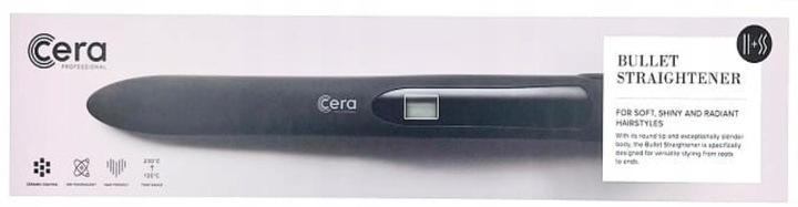 Cera Profesjonalna Prostownica do Włosów Bullet Pro jonizacja