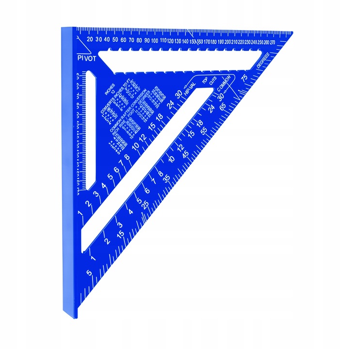 KĄTOWNIK STOLARSKI CIESIELSKI ALUMINIOWY 12" 30x30 PRZYMIAR BUDOWLANY