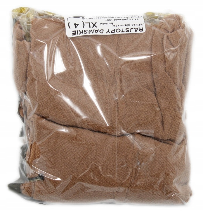 10X POLSKIE Rajstopy elastil 20DEN 4-XL duży klin