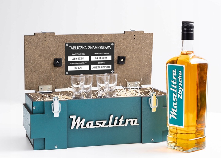 Zestaw MaszLitra prezent na 18-99 urodziny dla Taty Męża Kolegi Dziadka