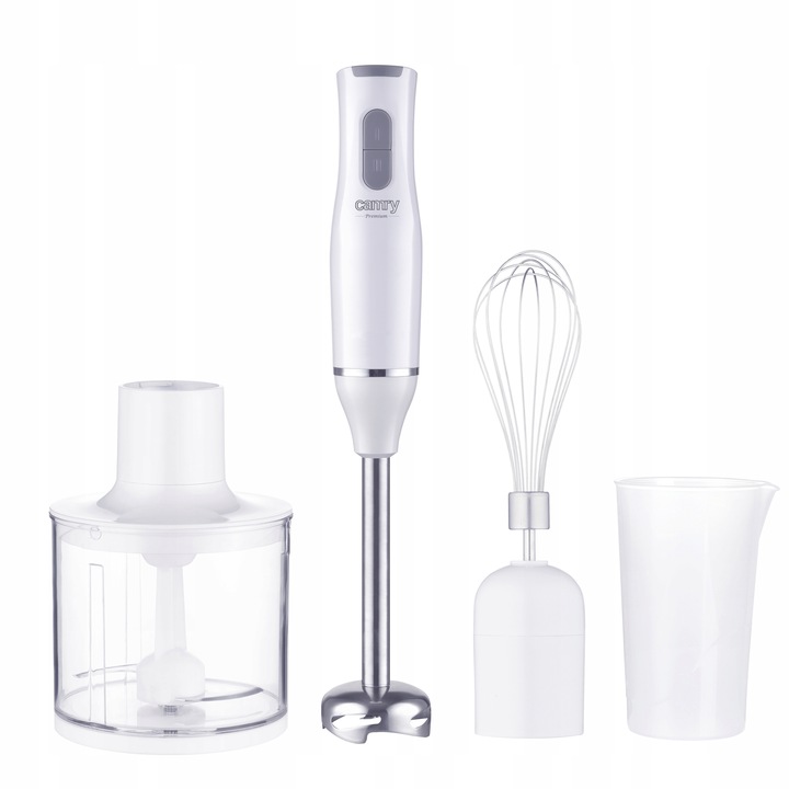 BLENDER RĘCZNY WIELOFUNKCYJNY MIKSER MALAKSER 800W ROZDRABNIACZ