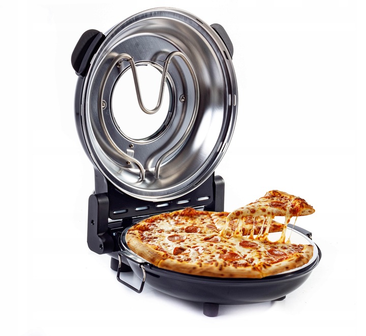 PIEC DO PIZZY MINI PIEKARNIK RIWALL RP-01 kamień 420°C 1200W 2 x