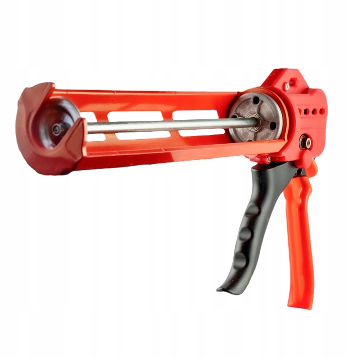 PISTOLET do silikonów klejów kartuszy gęstych wyciskacz Anti-Drip 360°