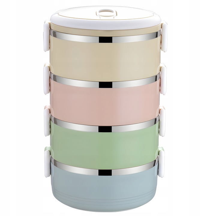 POJEMNIK TERMICZNY NA ŻYWNOŚĆ ZUPĘ OBIADOWY TERMOS STAL NIERDZEWNA 2,8L