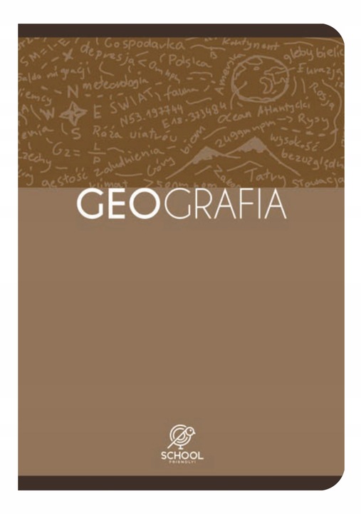 Komplet 10 zeszytów A5 z GEOMETRIĄ ze ściągami 60k