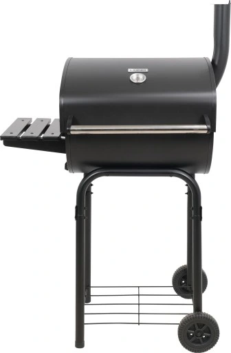 GRILL OGRODOWY WĘGLOWY DUŻY Z POKRYWĄ RUSZT 47 cm