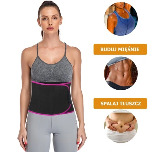 WYSZCZUPLAJĄCY PAS NEOPRENOWY Z JONAMI SREBRA R. M