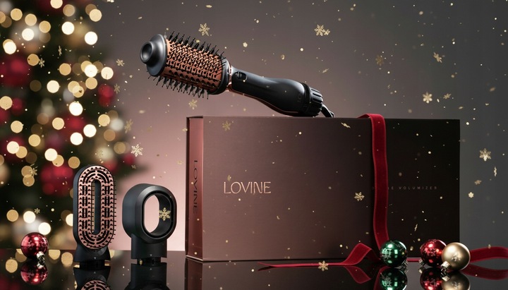 Szczotko suszarka do włosów prostownica lokówka LOVINE LOVHD5000 1200W