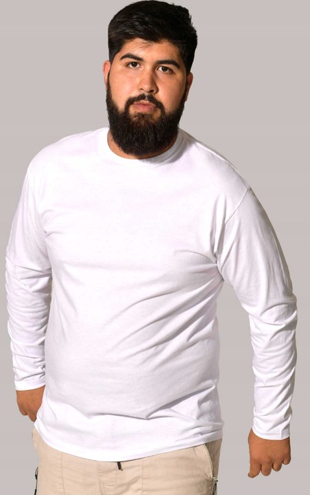 Koszulka z długim rękawem komfortowa Bawełna Certyfikat kolory XL