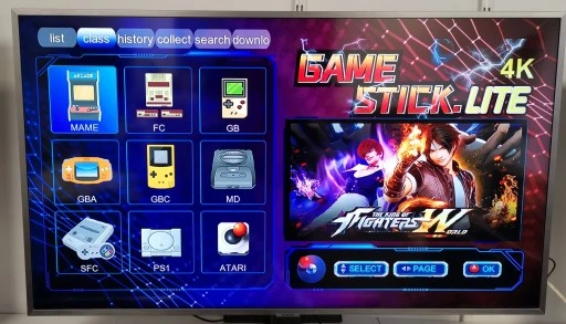 KONSOLA TELEWIZYJNA RETRO TV GRA MINI 4K + 2 PADY + 20000 GIER