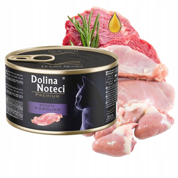 DOLINA NOTECI Premium Karma mokra dla kota Mix Smaków 20 x 185g