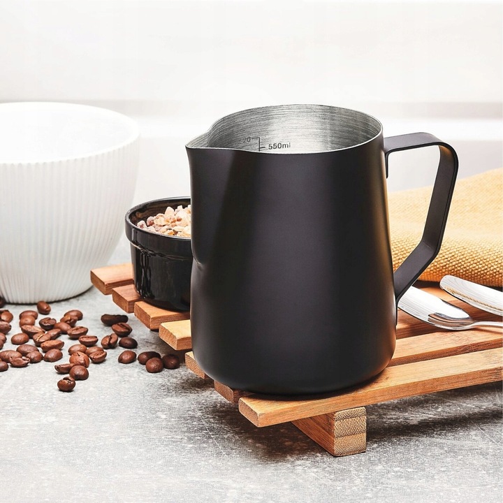 Dzbanek DO SPIENIANIA MLEKA metalowy MLECZNIK 0,6l