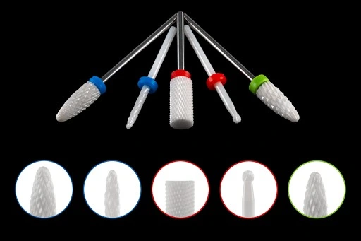 ZESTAW FREZÓW CERAMICZNYCH DIAMENTOWYCH FREZ