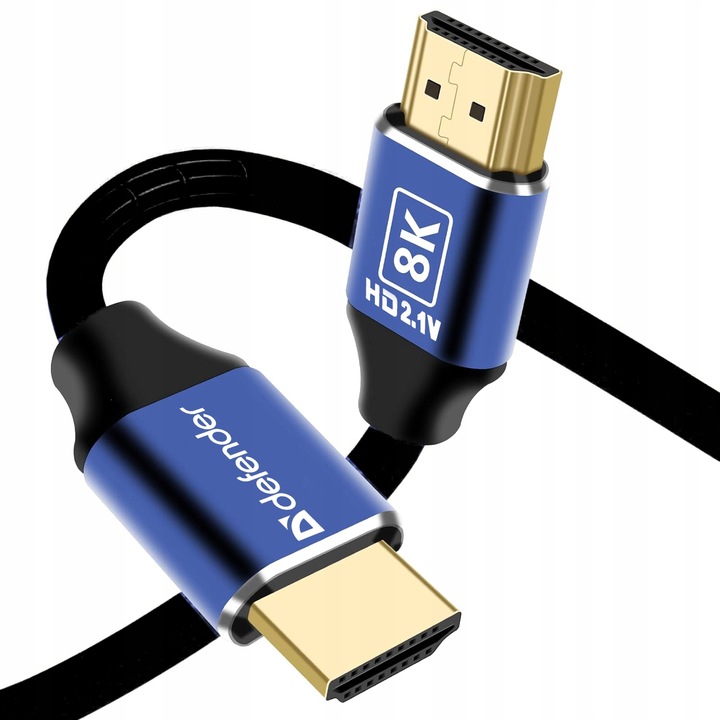 Kabel Przewód HDMI - HDMI 2.1 8K 60HZ 4K 120HZ 48Gbps 7680 x 4320 pix