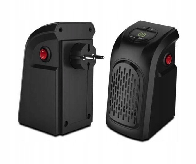 MOCNY MINI GRZEJNIK ELEKTRYCZNY FARELKA DO KONTAKTU HEATER 400W