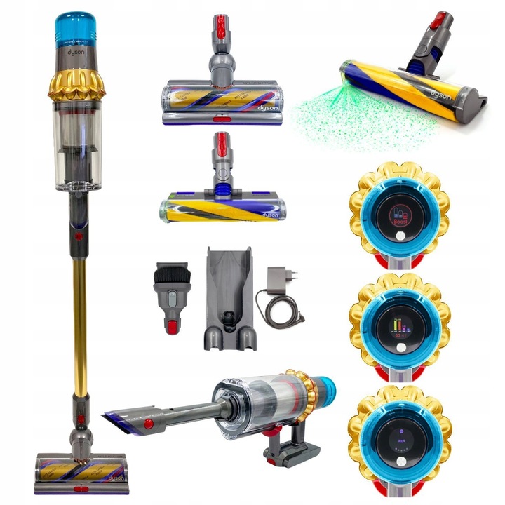 Odkurzacz bezprzewodowy Dyson V15 Detect Absolute