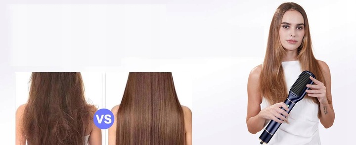 110000RPM Suszarko Lokówka Szczotka do Włosów Obrotowa 5w1 Jonizacja