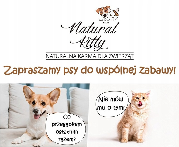 Natural Kitty - Gotowany na parze dorada 6 x 30 g