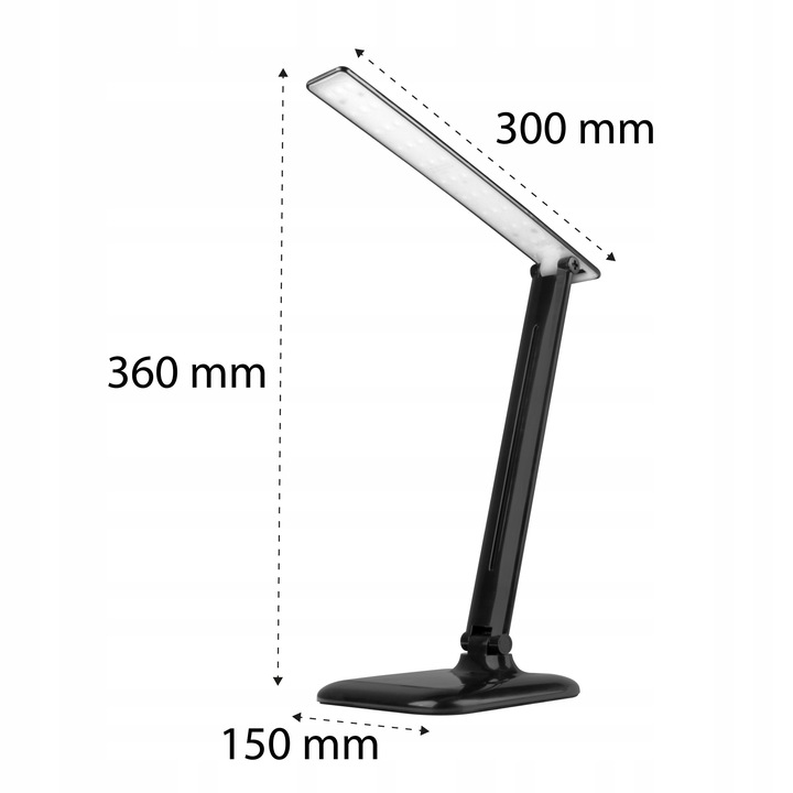 LAMPKA BIURKOWA BIURKO LED NOCNA SZKOLNA DOTYKOWA