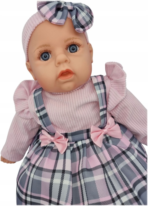 LALKA BOBAS MÓWI I ŚPIEWA PO POLSKU 45CM+SMOCZEK_368