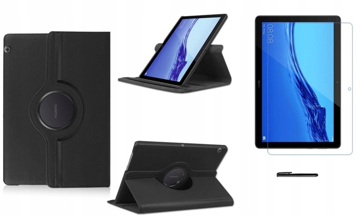 ETUI 360 + SZKŁO do HUAWEI MediaPad T5 10 10.1