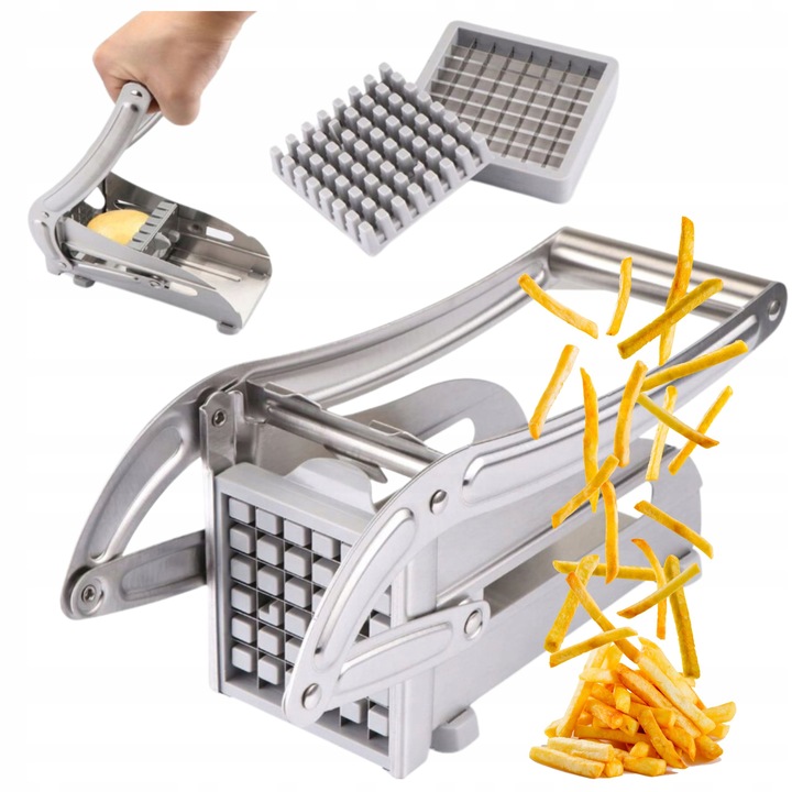 KRAJALNICA DO FRYTEK MASZYNKA DO ZIEMNIAKÓW KARTOFLI DUŻA NÓŻKI