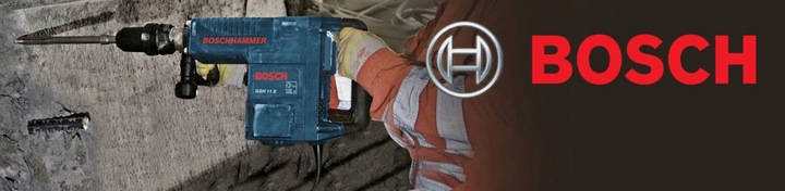 MŁOT GSH 11 E BOSCH - SDS-MAX klasa 11kg + DŁUTA