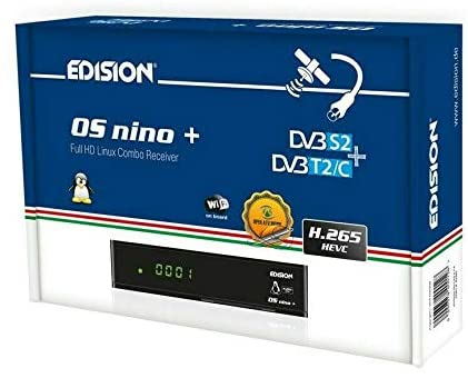 Edision Os NINO+ Full Hd Linux E2 odbiornik Combo