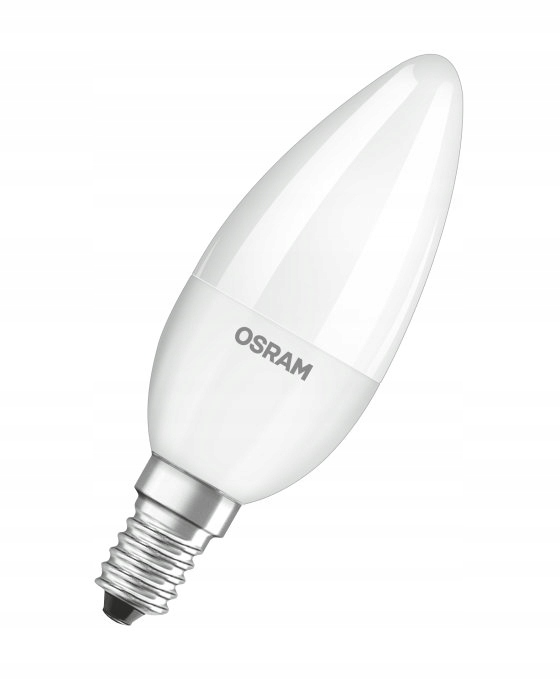 4x Żarówka LED E14 B35 5W = 40W 470lm 2700K Ciepła 300° OSRAM