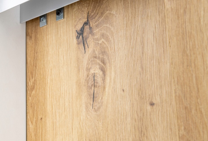 system szaf przesuwnych RAM V 120cm 2 drzwi SREBRNY kółka wózki