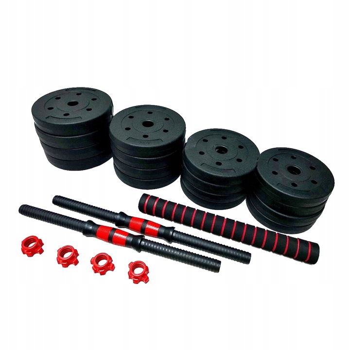 Hantle regulowane 2x20 kg zestaw 40kg z łącznikiem