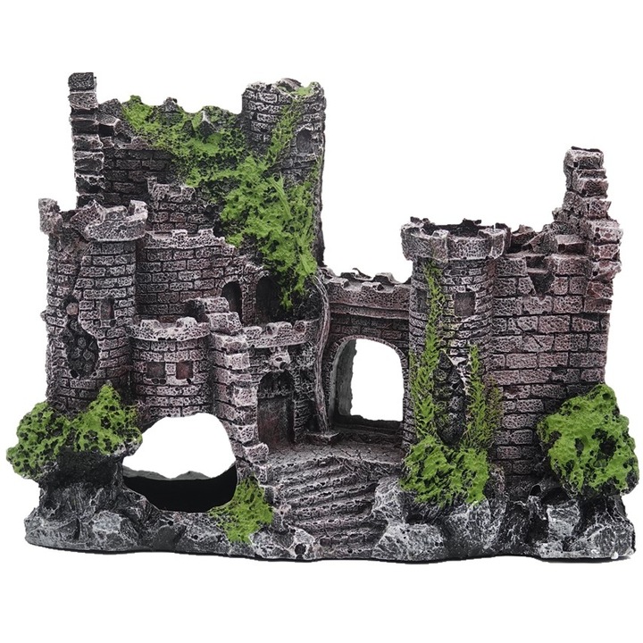 Aqua Nova Ozdoba do akwarium dekoracja zamek AN625