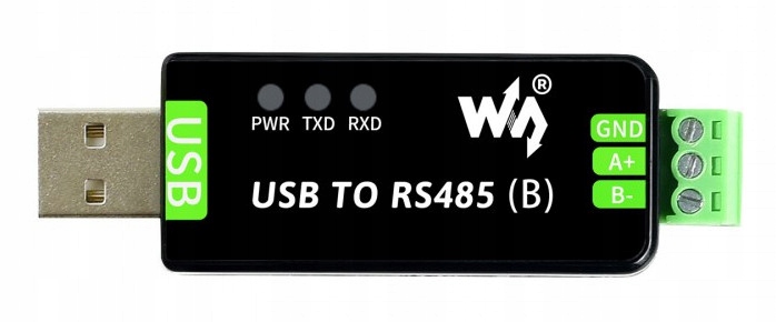Konwerter przemysłowy USB - RS485 CH343G Waveshare 22456
