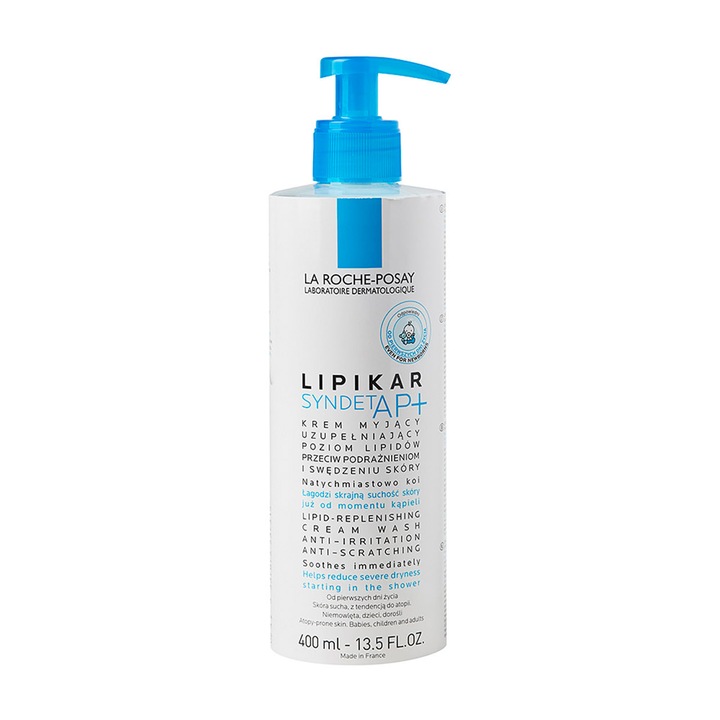 La Roche-Posay Lipikar Syndet AP+ 400ml Krem myjący 400ml
