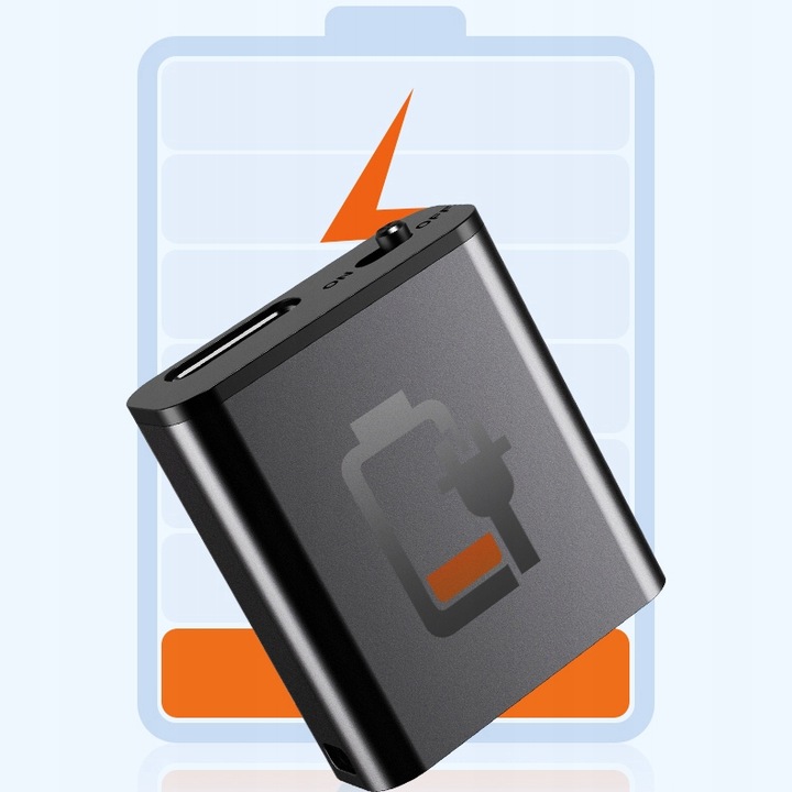 Mini Dyktafon Szpiegowski Mały 16GB Detekcja DSP Magnes Brelok