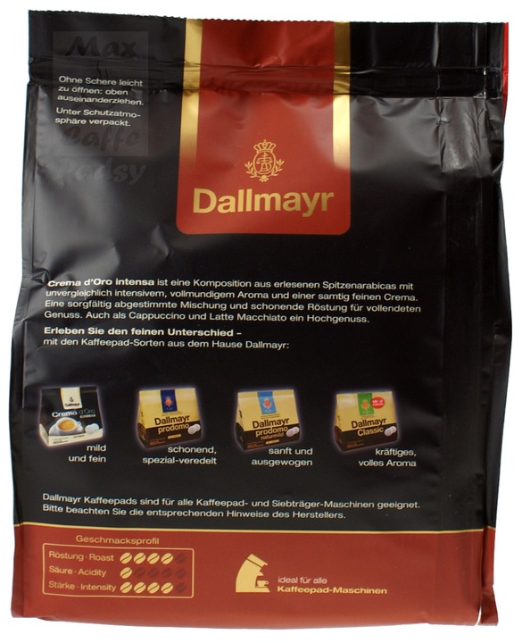 Dallmayr Crema d'Oro Intensa Pads 28szt 196g