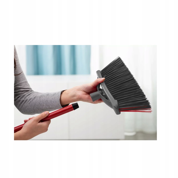 VILEDA Szczotka miotła zewnętrzna 2 w 1 z kijem