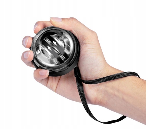 Powerball Kula Żyroskopowa Licznik LED do ćwiczeń nadgarstka Ściskacz RGB