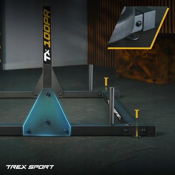 Drążek stacjonarny do podciągania poręcze do ćwiczeń dipów 300kg Trex