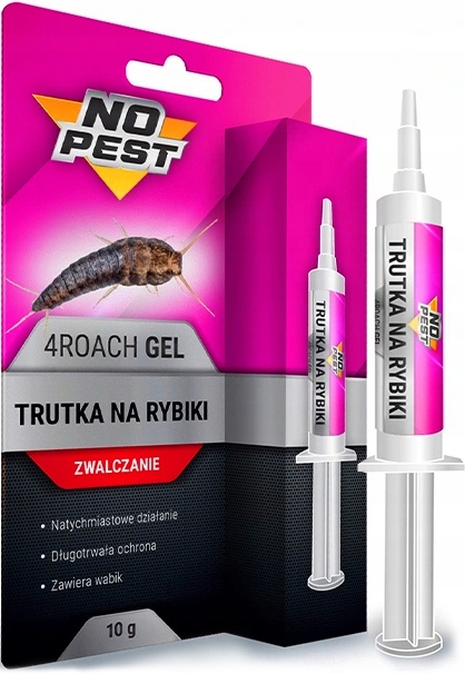 SILNA TRUTKA ŻEL ŚRODEK PREPARAT NA RYBIKI SREBRZYKI CYPERMETRYNA NO PEST