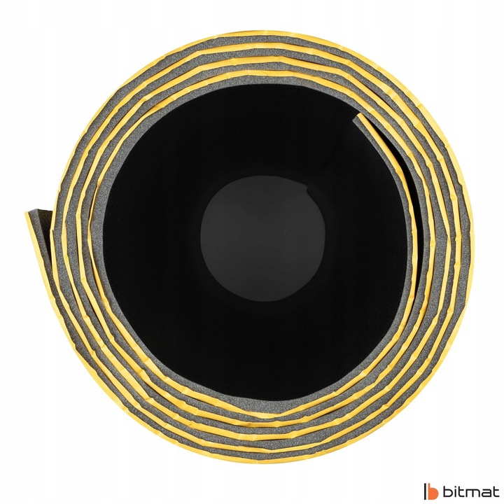 MATA PIANKA WYGŁUSZAJĄCA MASKI silnika HAŁAS 10mm komora gąbka z klejem